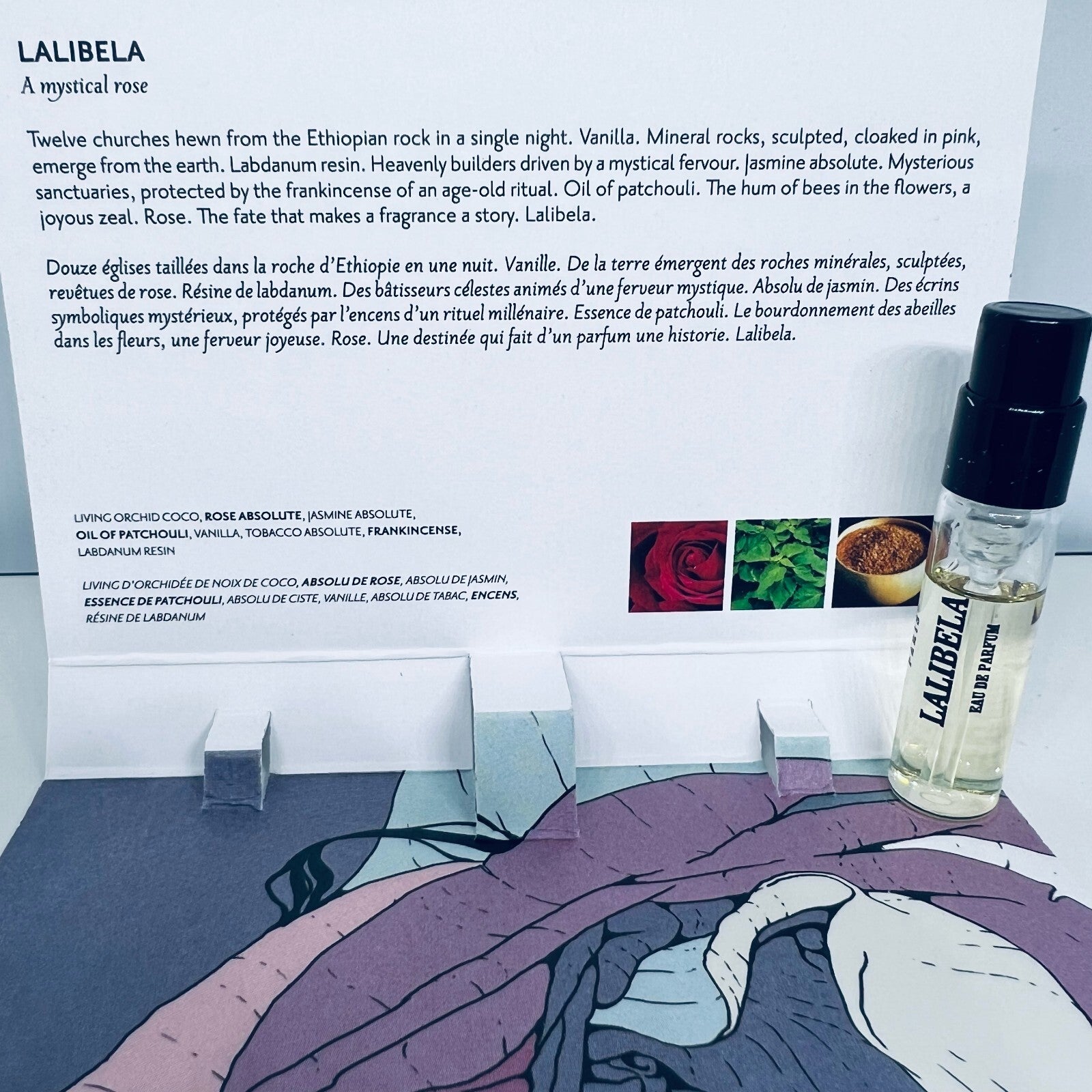 Memo Paris Lalibela Eau de Parfum Sample Spray Vial 1.5ml / 0.05 oz