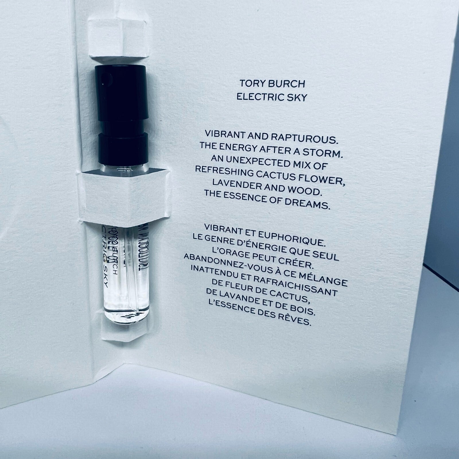 TORY BURCH Perfume Collection For Women Sample Spray Vials Set of 5