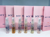 Giorgio Armani My Way Perfume Collection Sample Spray Vials 6pcs Set