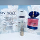 Giorgio Armani My Way Perfume Collection Sample Spray Vials 6pcs Set