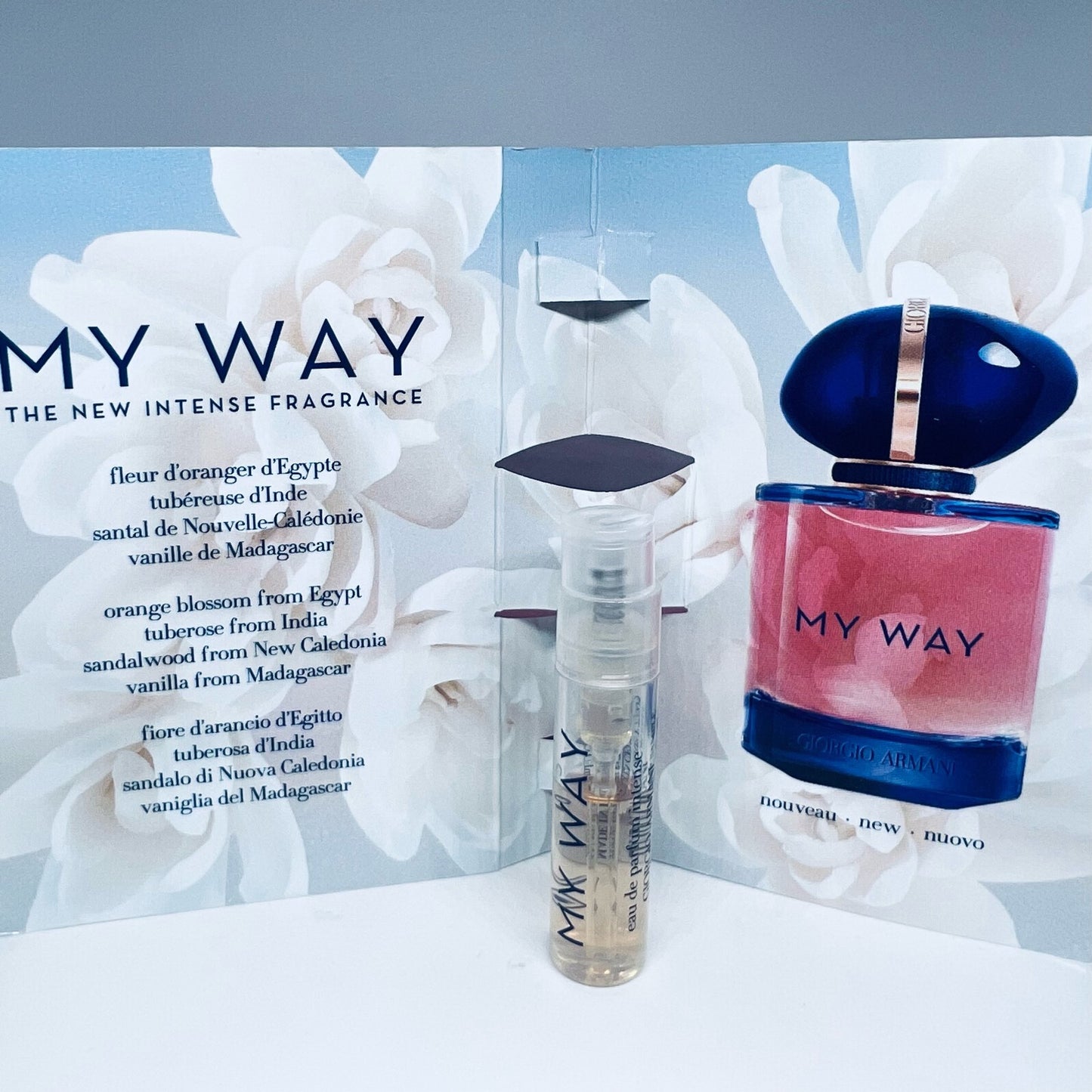 Giorgio Armani My Way Perfume Collection Sample Spray Vials 6pcs Set
