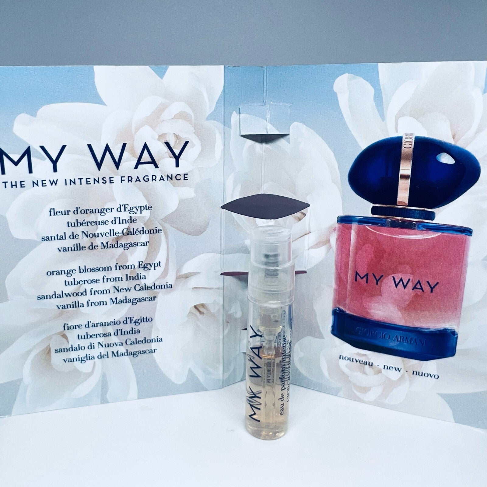 Giorgio Armani My Way Perfume Collection Sample Spray Vials 6pcs Set