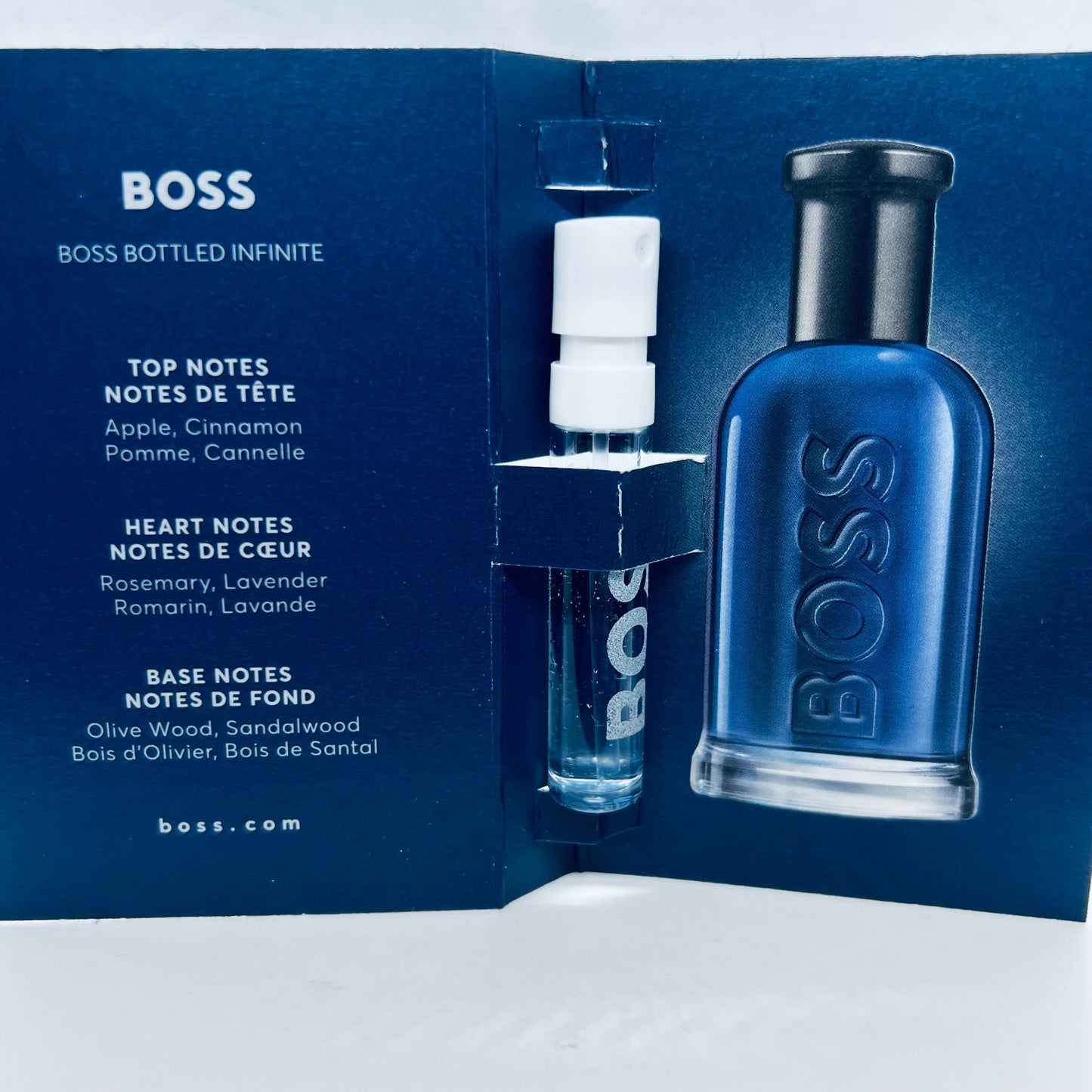 Hugo Boss Men Cologne Collection Sample Spray Vials 7pc Set