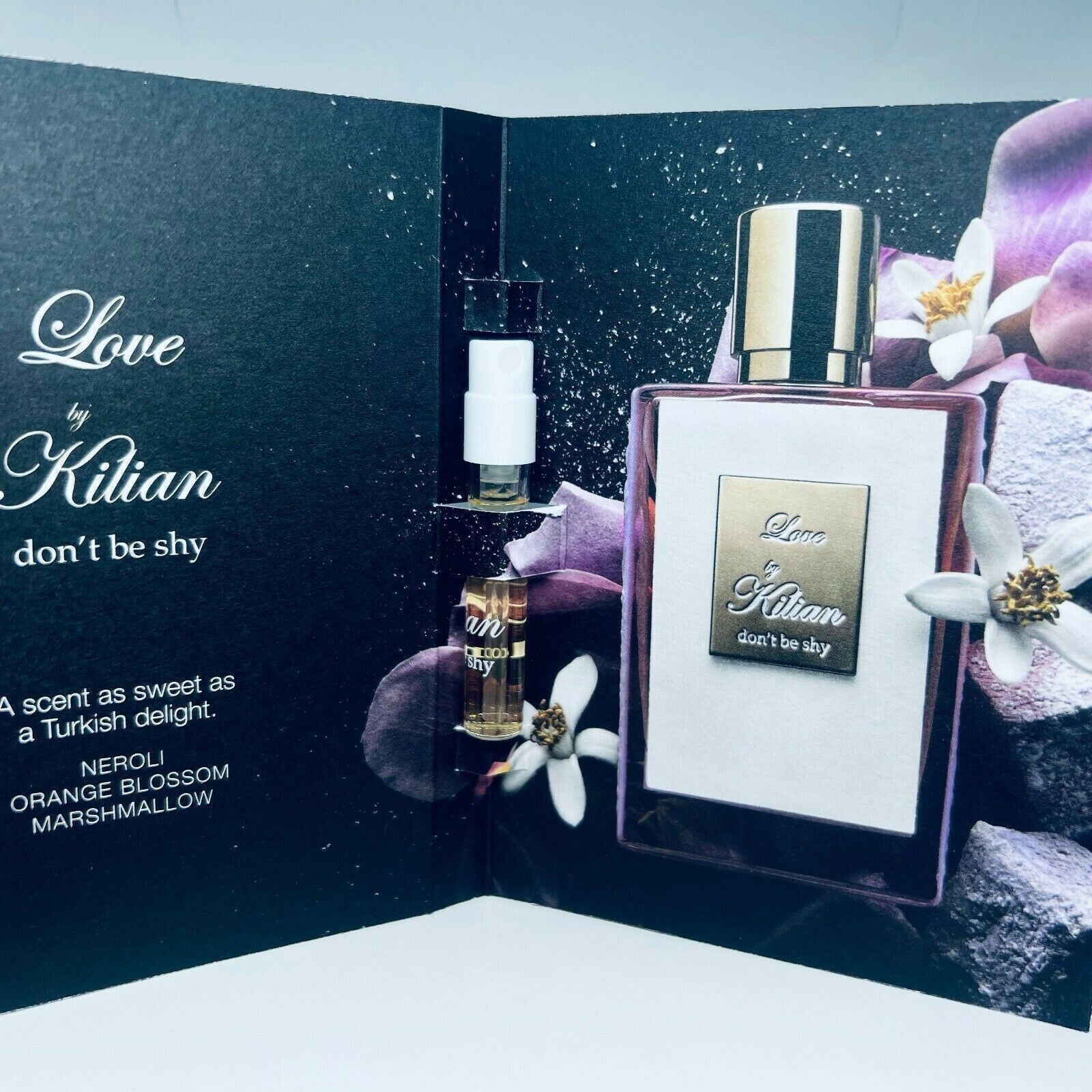 Kilian Love Don’t Be Shy Eau de Parfum Sample Spray Vials 1.5ml / 0.05oz