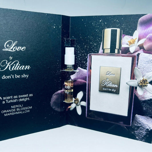 Kilian Love Don’t Be Shy Eau de Parfum Sample Spray Vials 1.5ml / 0.05oz