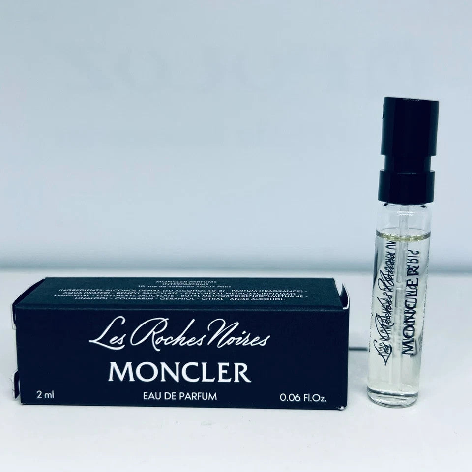 Moncler Les Roches Noires Eau de Parfum Sample Spray 2ml/0.06oz