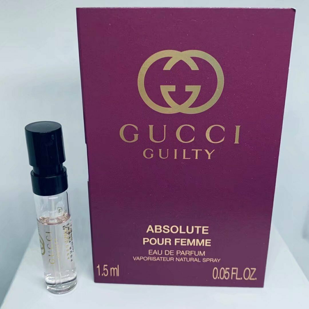 Gucci Guilty Perfume Collection For Women Sample Spray Vials 8pc Set