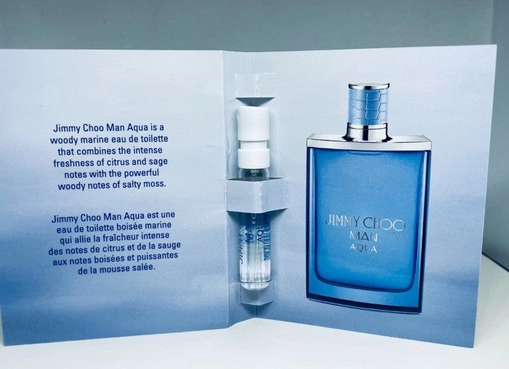 Jimmy Choo Man Aqua Eau de Toilette Sample Spray 2ml