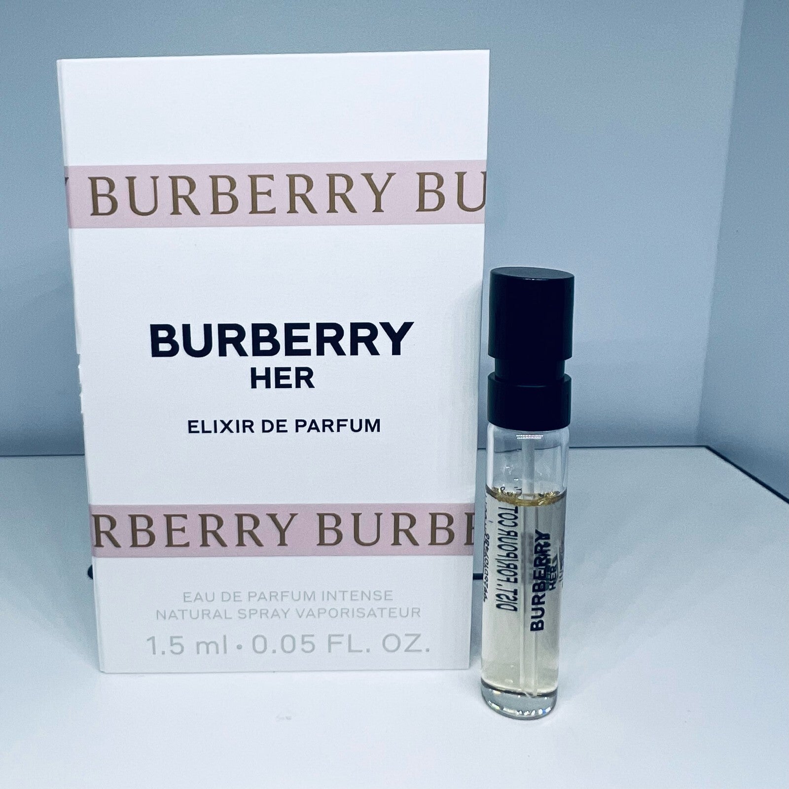 Burberry Her Elixir de Parfum EDP Intense Sample Spray .05oz / 1.5ml
