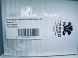 10x Creed Aventus for Her EDP Official Carded Sample Spray 1.7ml