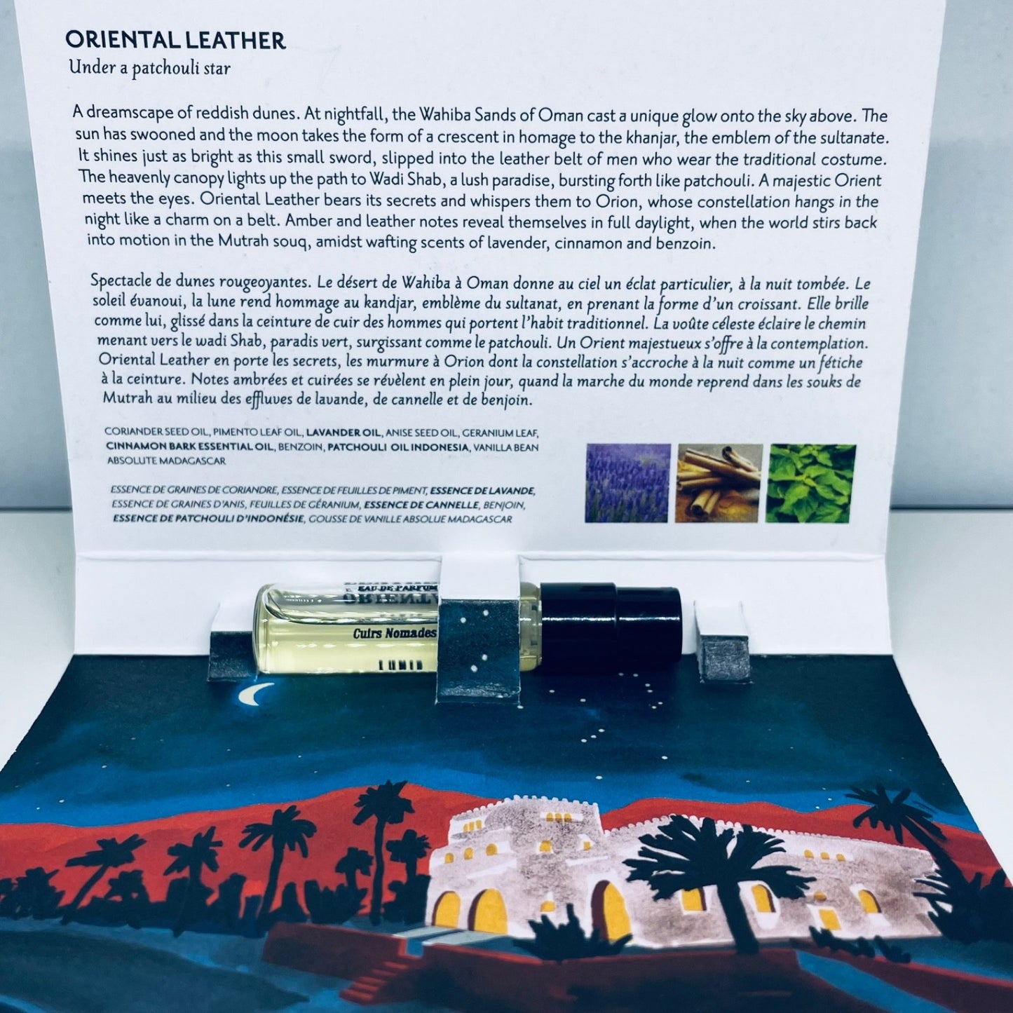 Memo Paris Leather Perfume Collection For Men Sample Spray  8pc Set