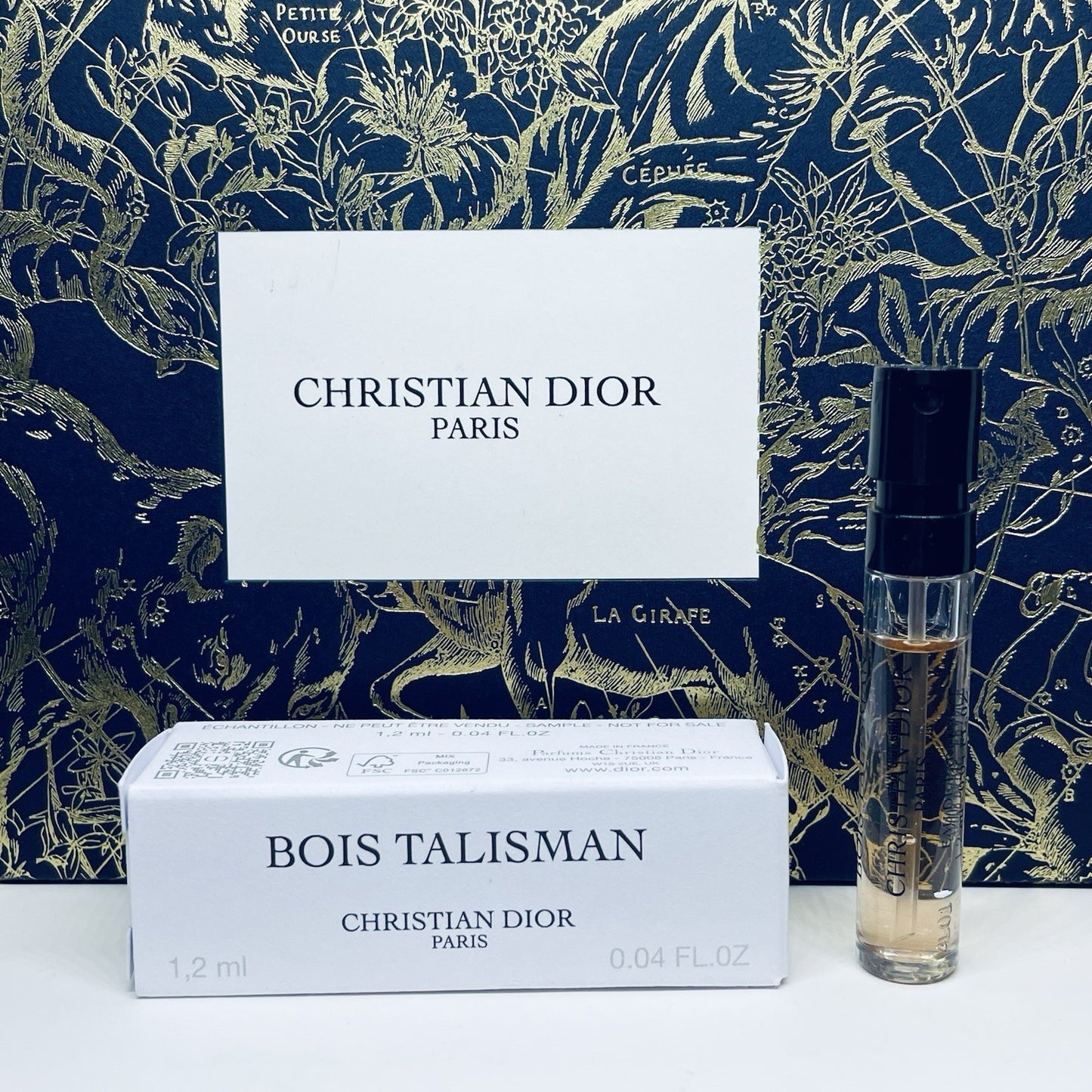 Christian Dior BOIS TALISMAN Eau de Parfum Sample Spray 1.2ml/0.04oz