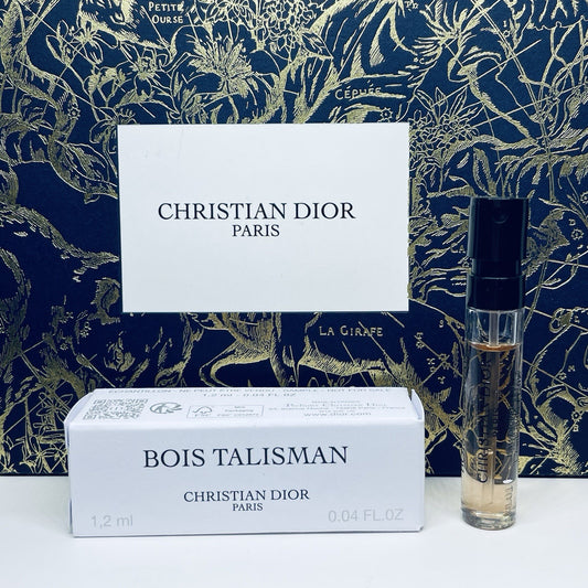 Christian Dior BOIS TALISMAN Eau de Parfum Sample Spray 1.2ml/0.04oz