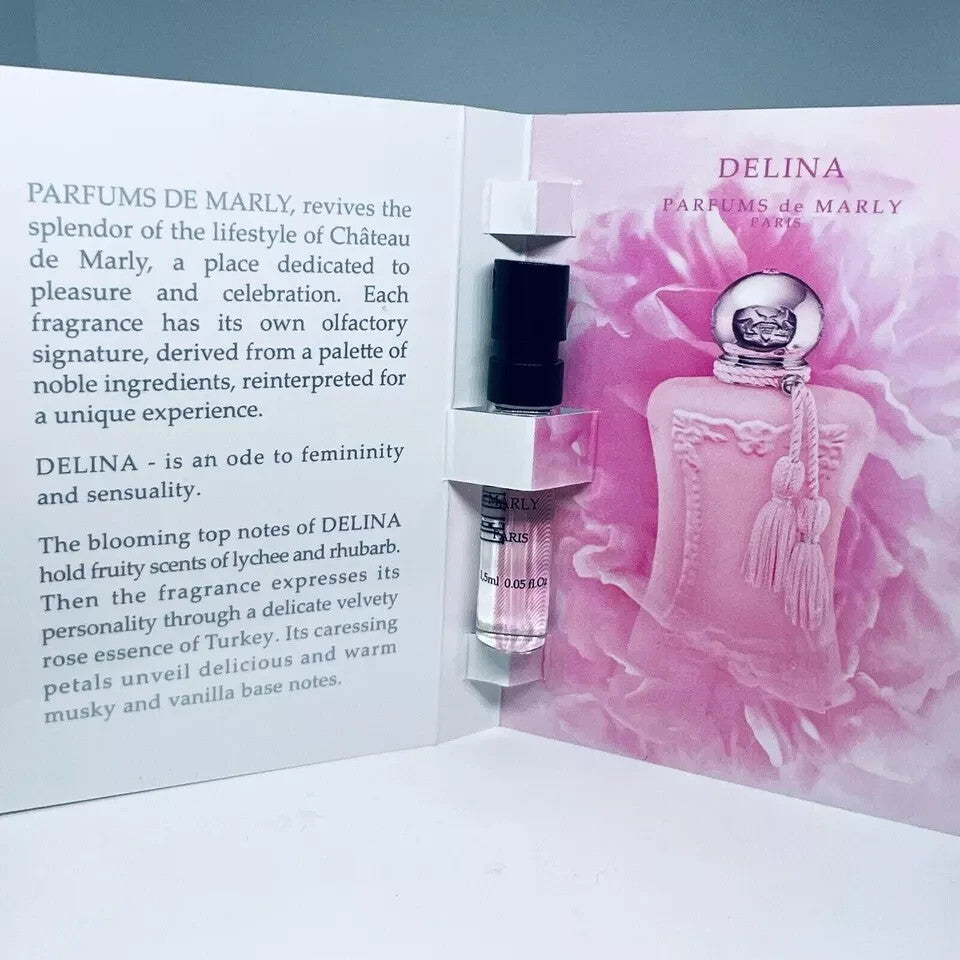 Parfums De Marly Delina, Delina Exclusif, Delina La Rosée EDP Sample Spray 3pc