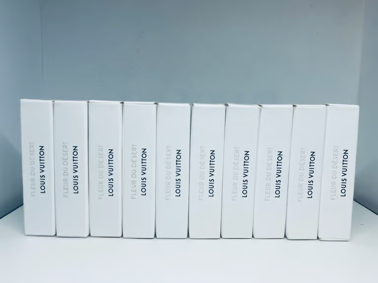 10 Pack Louis Vuitton Fleur du Desert Eau De Parfum Sample Spray 2ml Each