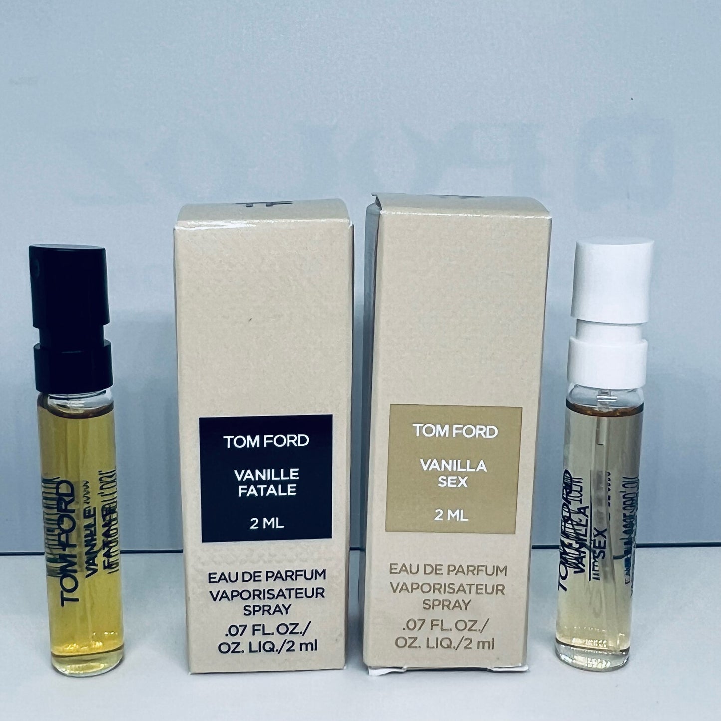 TOM FORD Vanilla Sex & Vanilla Fatale EDP Sample Spray 2ml/0.07oz New Release