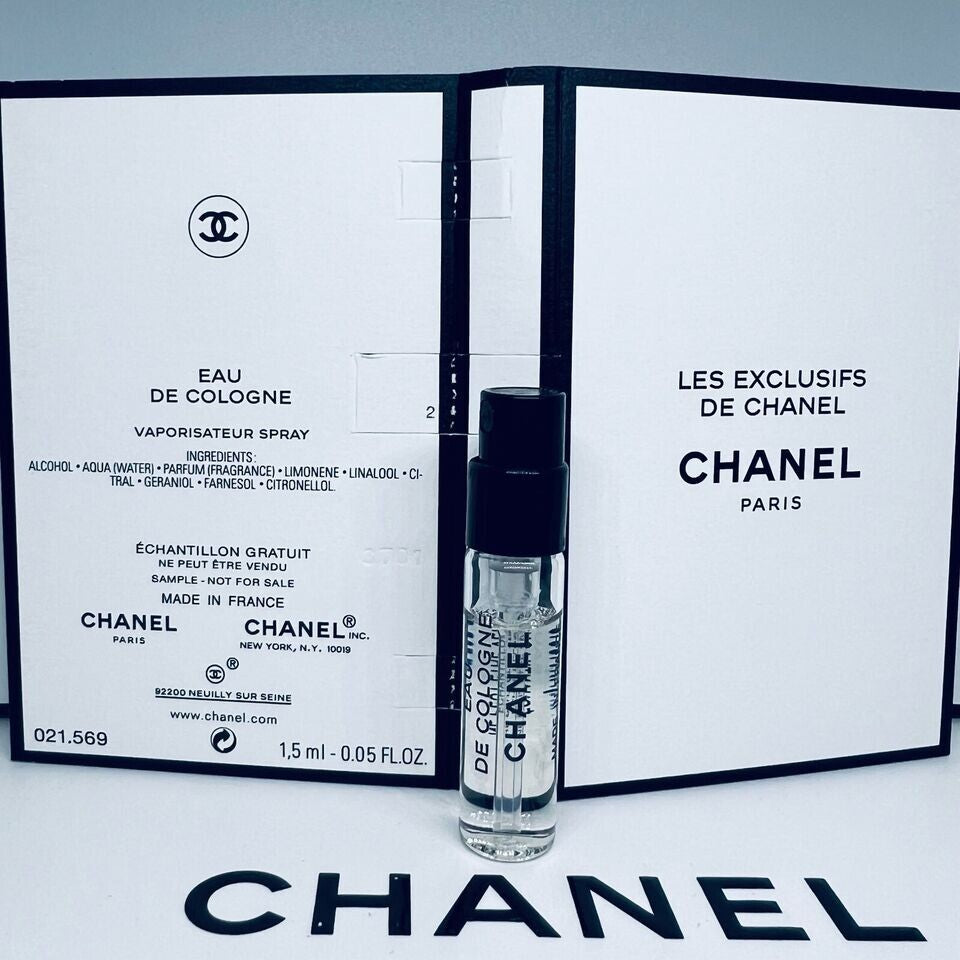 Chanel Les Exclusifs de Chanel Eau de Cologne Sample Spray 1.5ml / 0.05oz