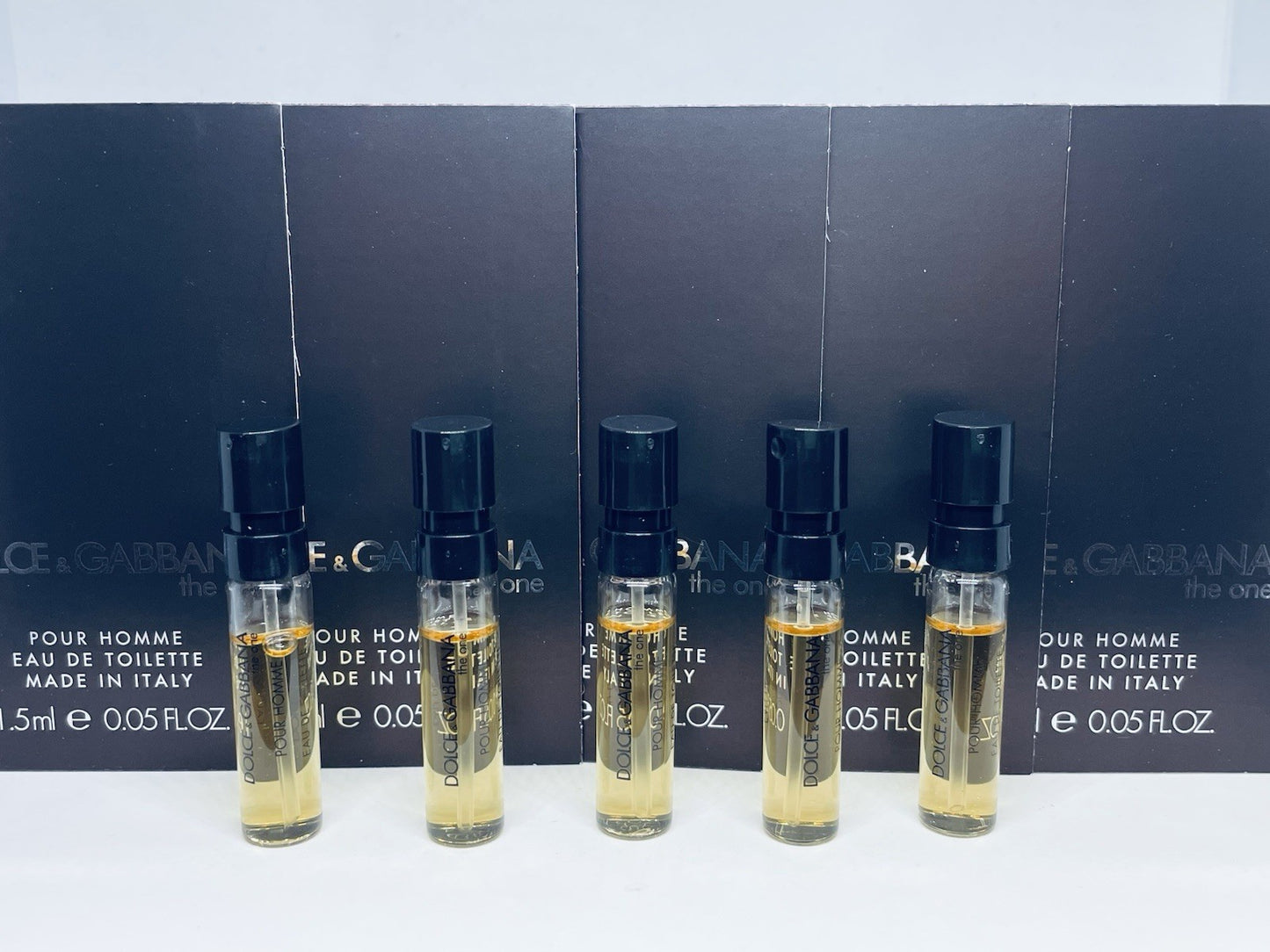 Dolce & Gabbana The One Pour Homme Eau de Toilette Sample Spray 1.5ml*5=7.5ml