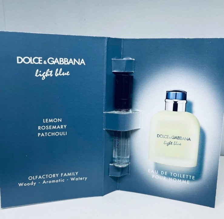 Dolce & Gabbana Lighe Blue Pour Homme EDT Sample Spray 1.5ml