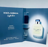 Dolce & Gabbana Lighe Blue Pour Homme EDT Sample Spray 1.5ml