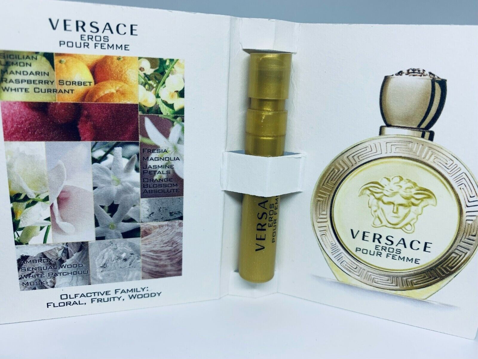 Versace Women Perfume Collection Sample Spray Vials 10Pc Set
