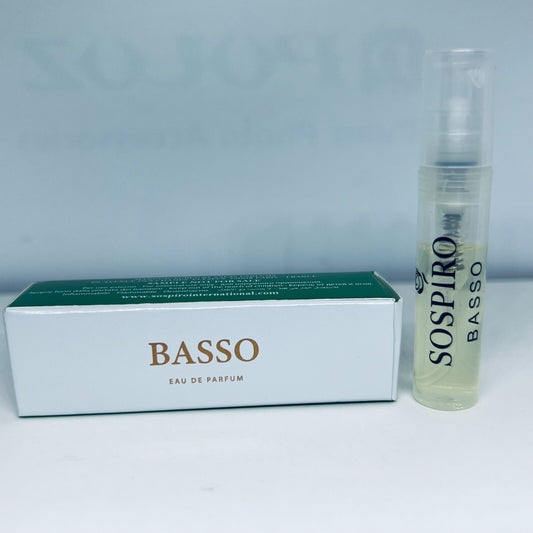 Sospiro Perfumes Basso Eau De Perfume Spray Sample 2ml/0.06oz