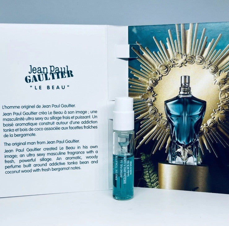 Jean Paul Gaultier Le Beau Eau de Toilette Sample Spray 1.5ml/0.05oz