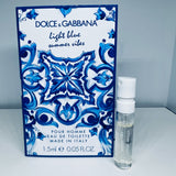 Dolce & Gabbana Light Blue Pour Homme Summer Vibes EDT Sample Spray 1.5ml