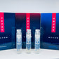 Prada Luna Rossa Ocean Men Cologne Collection Sample Vials Spray 3pc Set