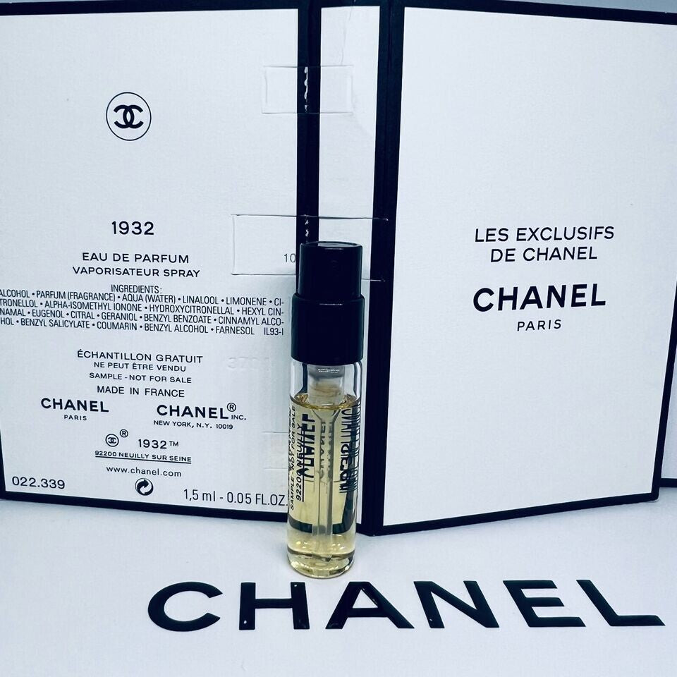 Chanel Les Exclusifs 1932 Eau De Parfum Sample Spray 1.5ml / 0.05fl.oz