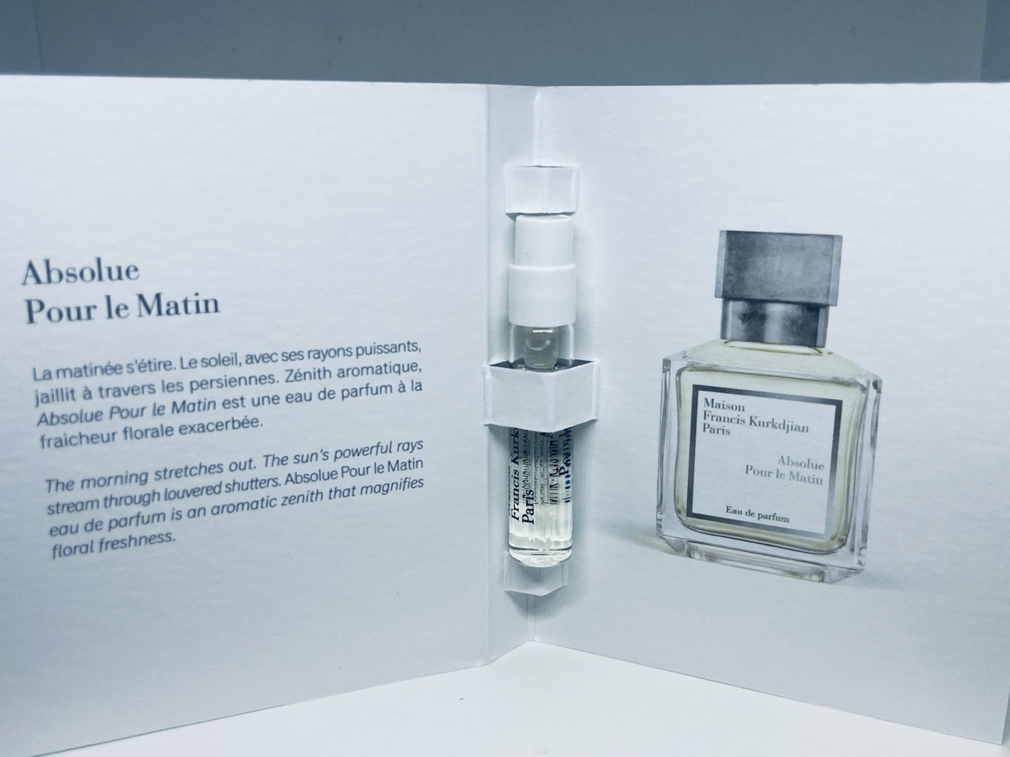 Maison Francis Kurkdjian Men Perfume Collection Sample Spray 10pc Set