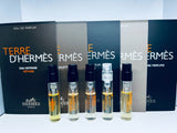 Hermes Terre D'Hermes EDT, - Intense, Parfum, Intense Vetiver, Eau Givree 5 Set