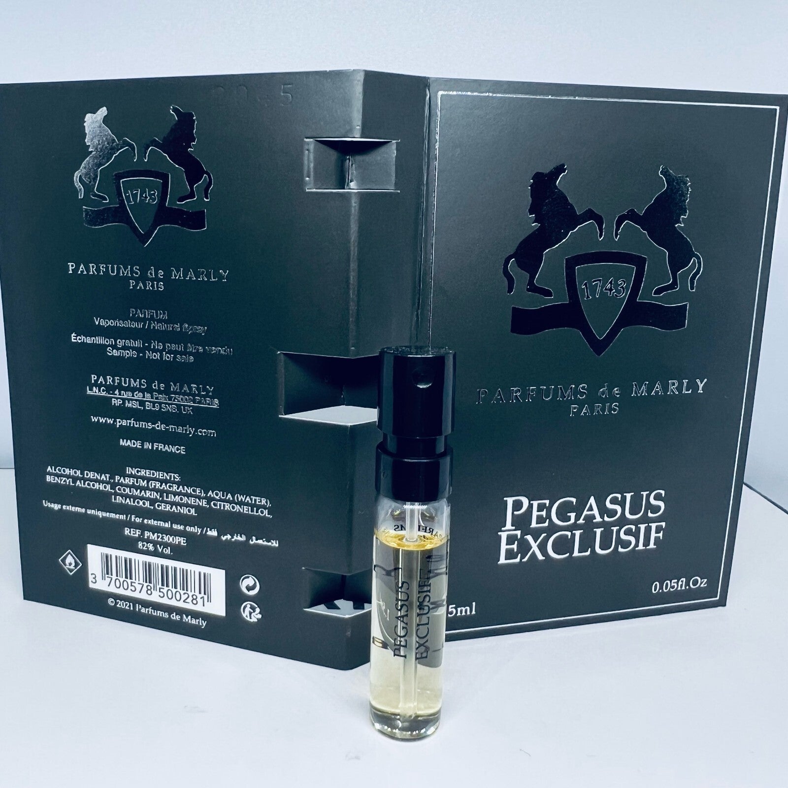 Parfums De Marly Pegasus Exclusif Eau de Parfum Sample Spray 1.5ml / 0.05oz