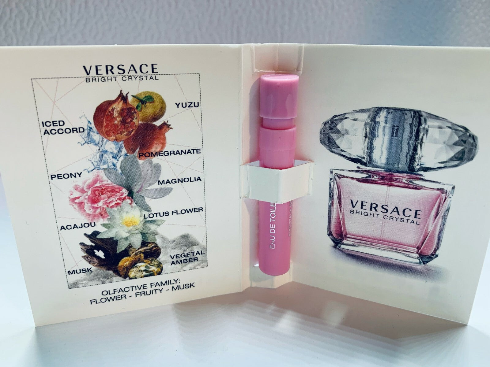 Versace Women Perfume Collection Sample Spray Vials 10Pc Set