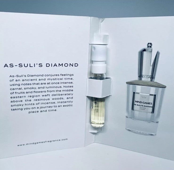 Mind Games As-Suli’s Diamond Extrait de Parfum Sample 2ml/0.06oz
