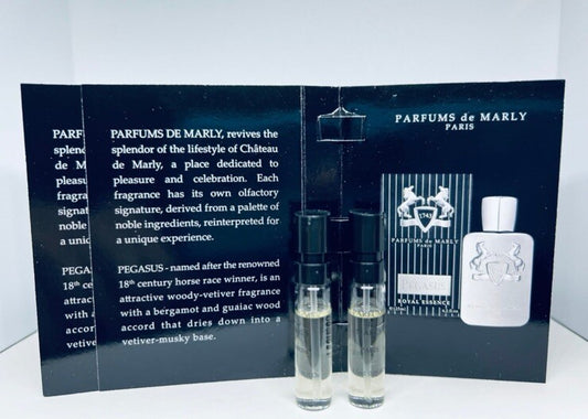 2Pc Parfums De Marly Pegasus EDP Cologne Sample Vials Spray 1.5ml