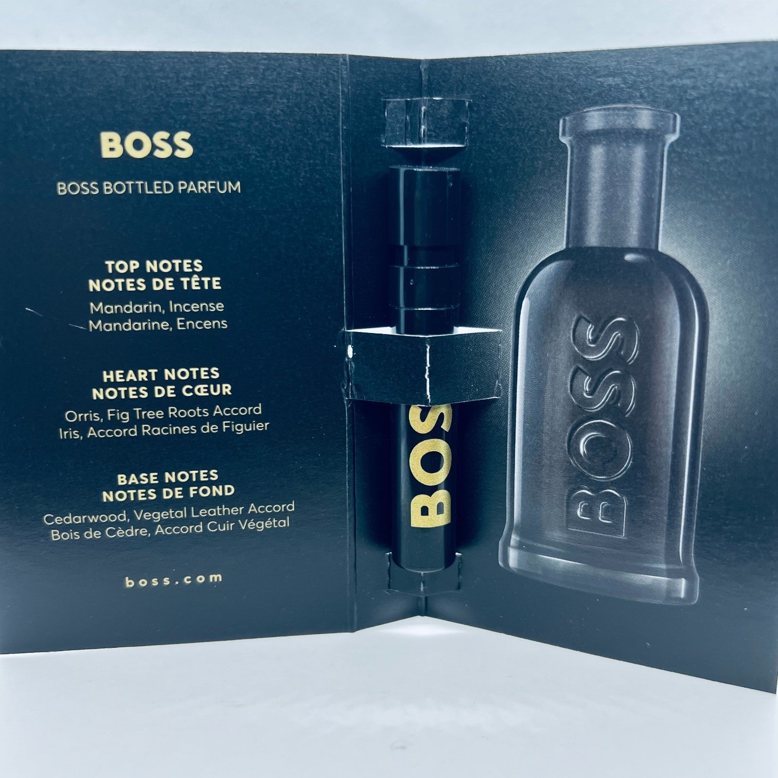 Hugo Boss Men Cologne Collection Sample Spray Vials 7pc Set