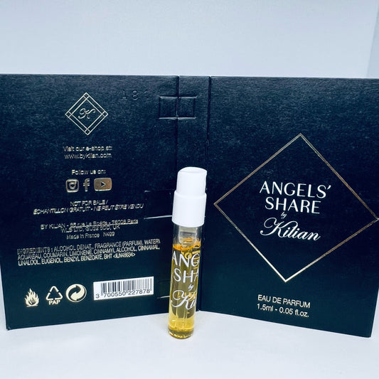Kilian Angels' Share Eau De Parfum Sample Spray Vials 1.5ml / 0.05oz
