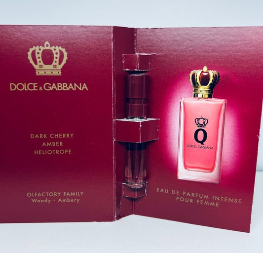 Dolce & Gabbana Q Eau de Parfum Intense Sample Spray 1.5ml