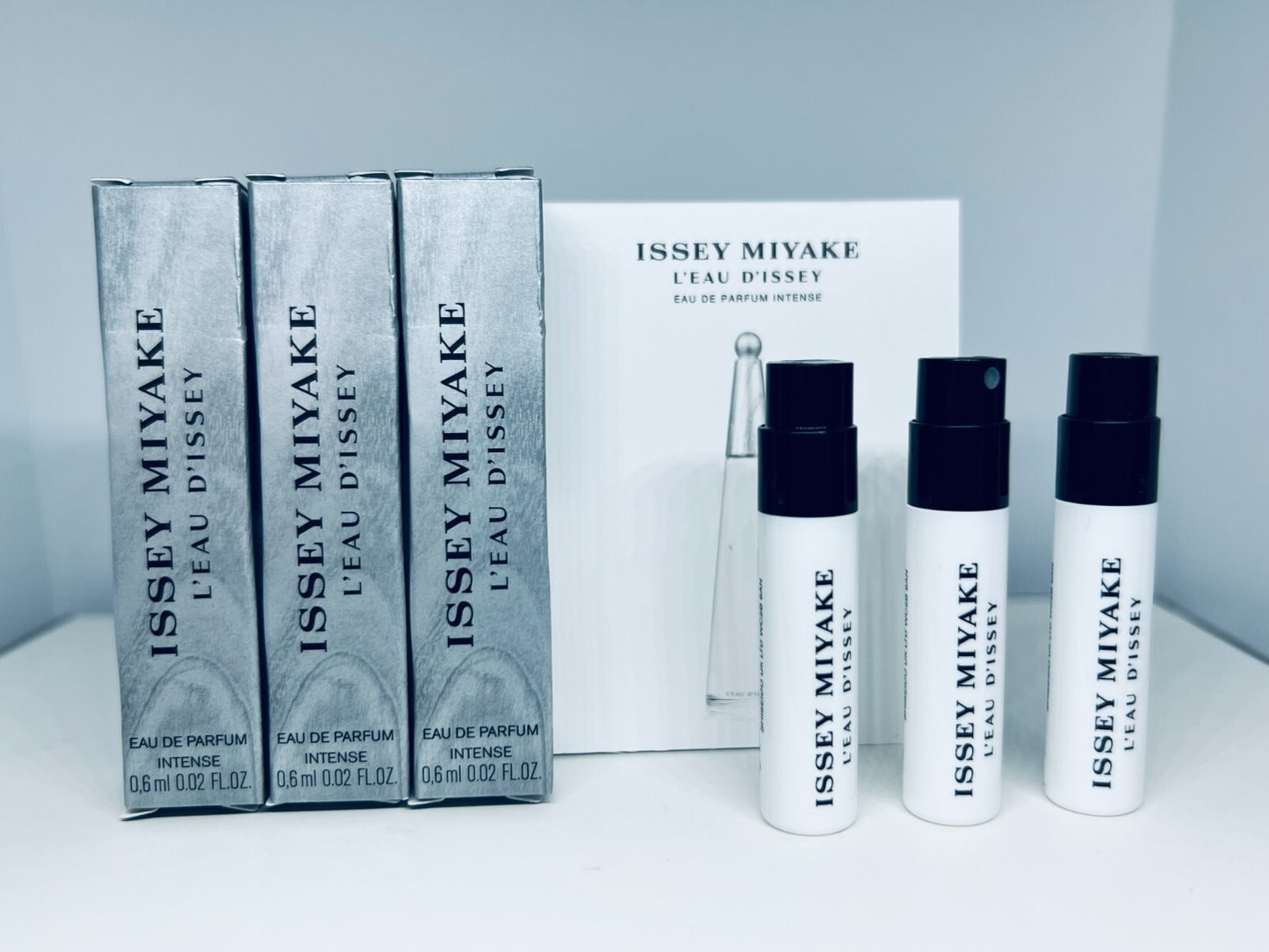 3 Issey Miyake L'eau D'issey Eau de Parfum Intense .02oz/0.6ml New Release 2025