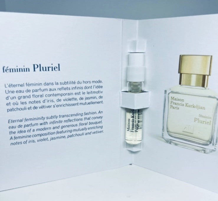 Maison Francis Kurkdjian Feminin Pluriel Eau de Parfum Sample Spray 2ml