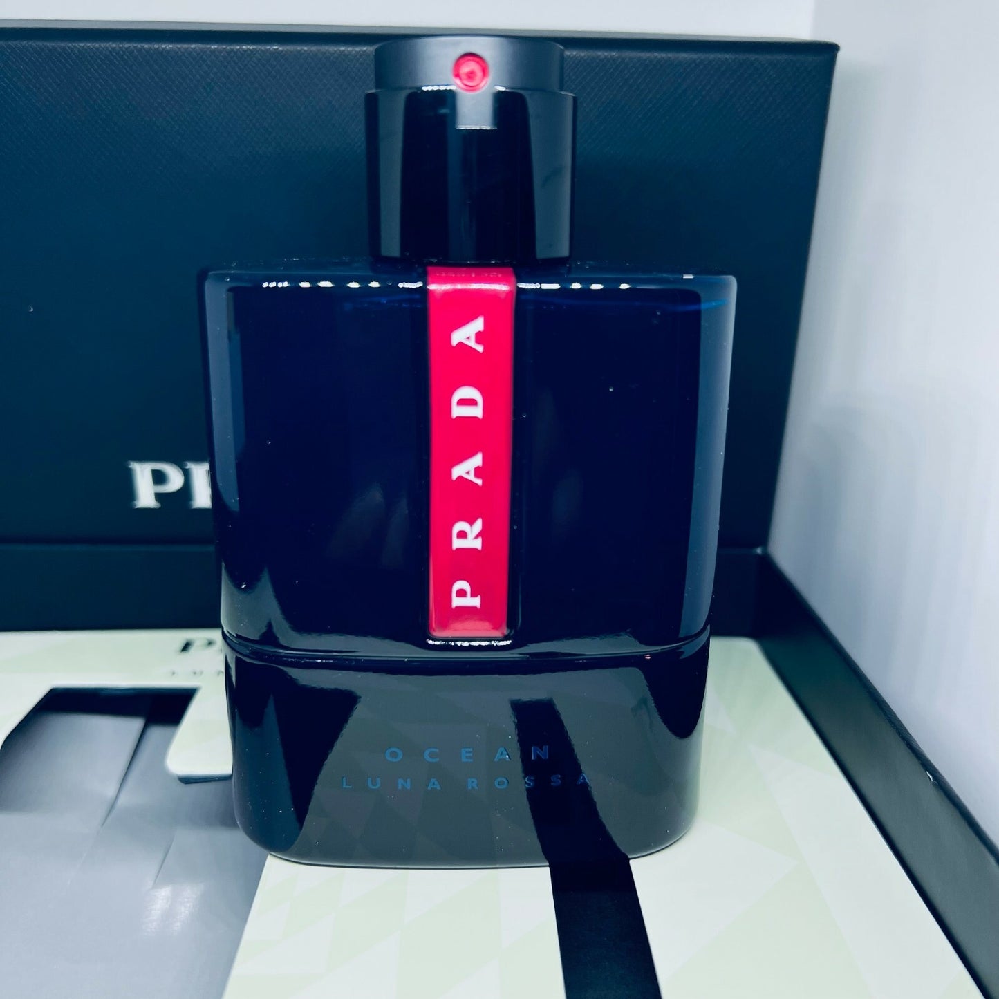 PRADA Luna Rossa Ocean Men`s Eau de Toilette Spray 3.3 oz / 100 ml New in Box