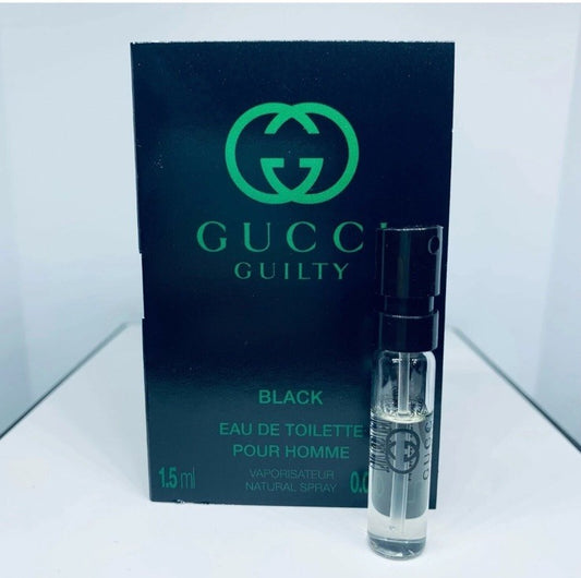 Gucci Guilty Black Pour Homme Eau de Toilette Sample Spray1.5ml