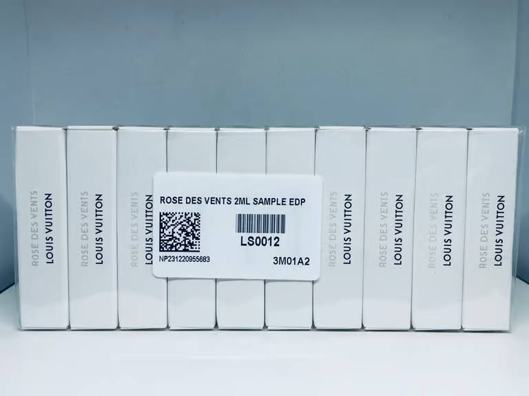 10 Pack Louis Vuitton Rose Des Vents Eau De Parfum Sample Spray 2ml Each