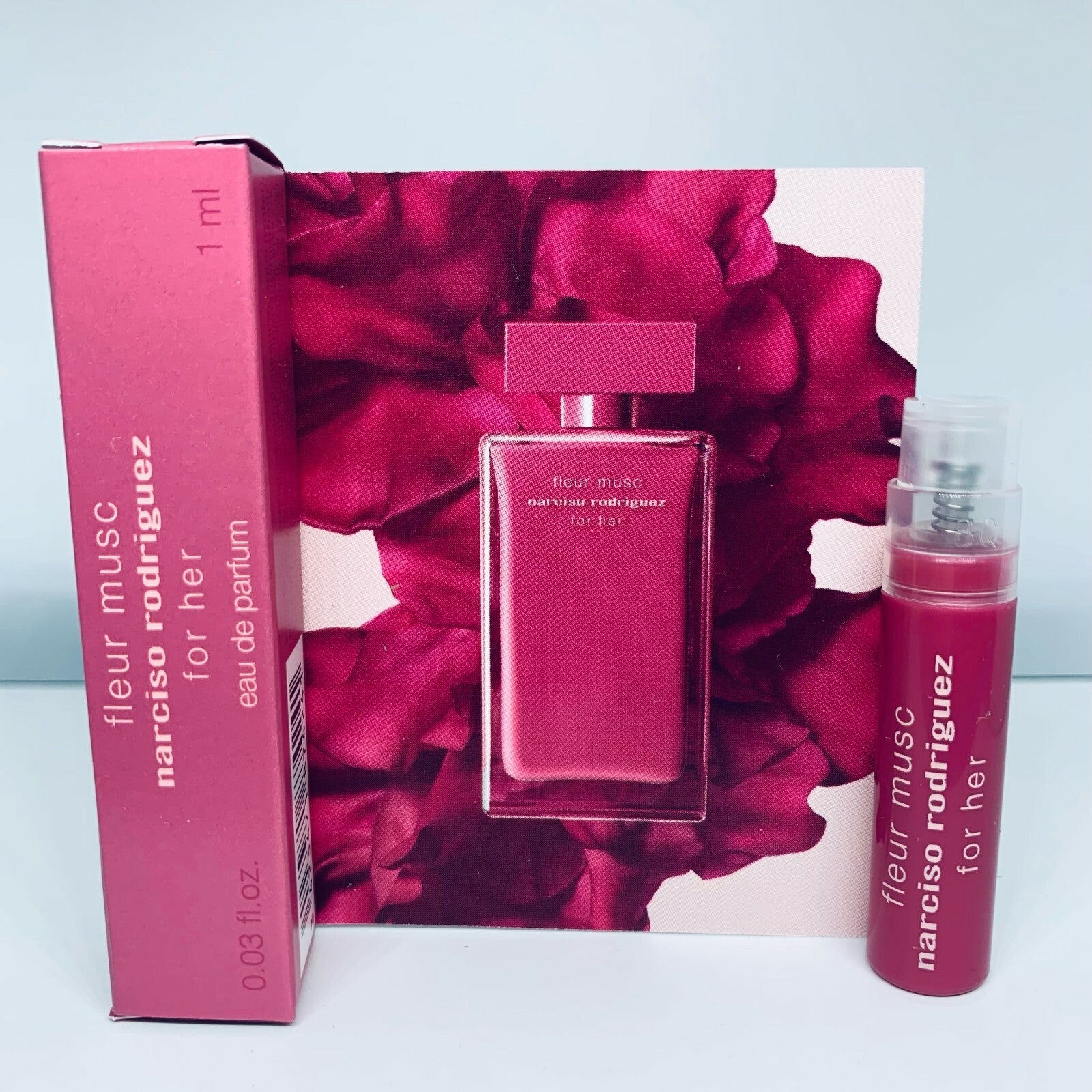3 Narciso Rodriguez Perfume Sample Vials Sold Individually Choose Scent