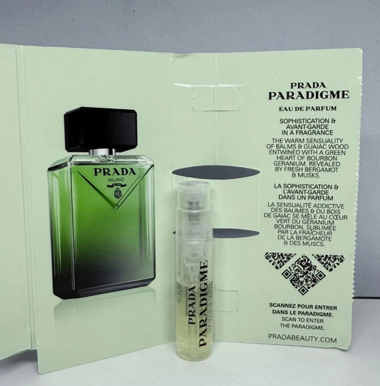 Prada Paradigme Eau de Parfum Sample Spray 1.2ml