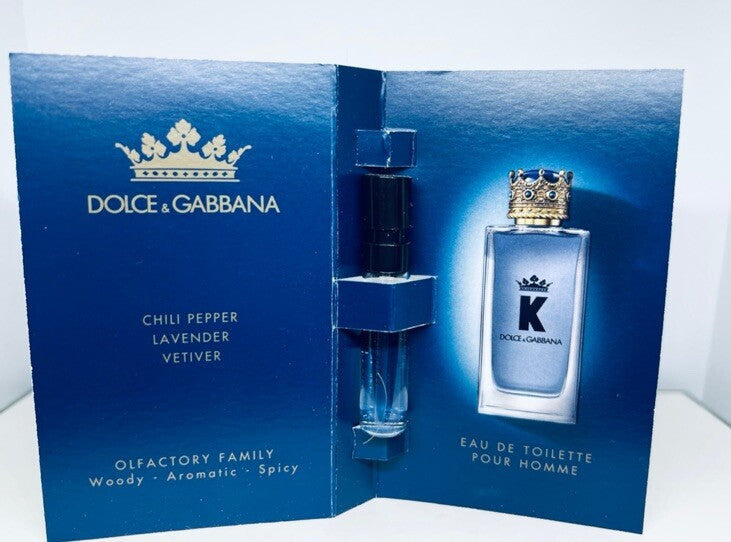 Dolce & Gabbana K Pour Homme Perfume Sample 4pc Set