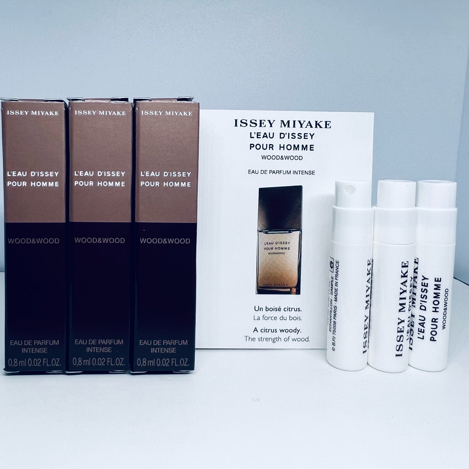 3 Issey Miyake Perfume Sample Spray 0.6ml/1ml -Choose Your Scents