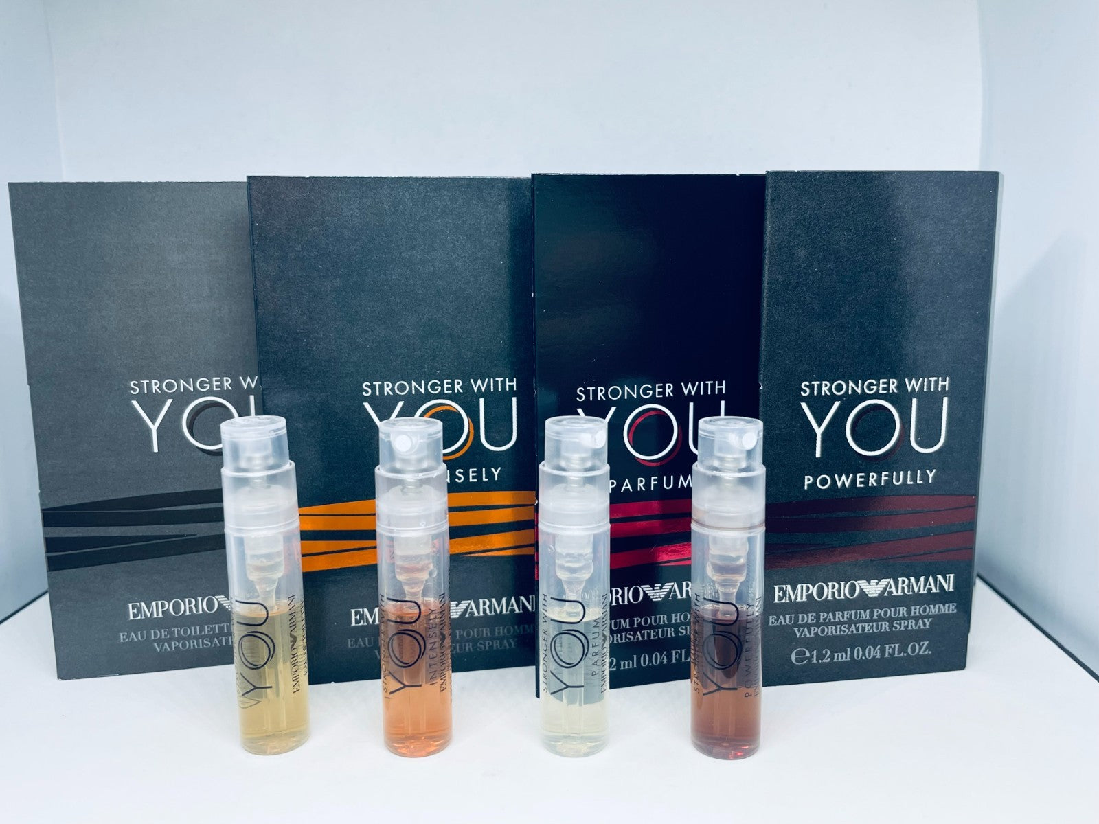 Emporio Armani Stronger With You Cologne Collection Sample Spray 1.2ml