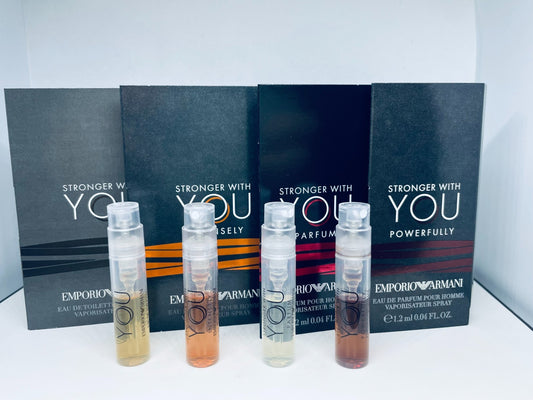 Emporio Armani Stronger With You Cologne Collection Sample Spray 1.2ml